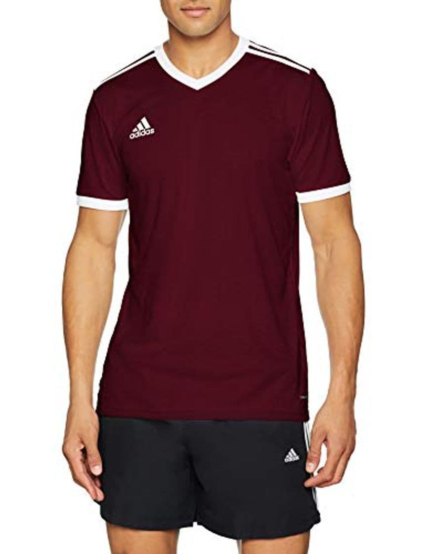 Product adidas Tabela 18 JSY Camiseta de Manga Corta, Hombre, Maroon