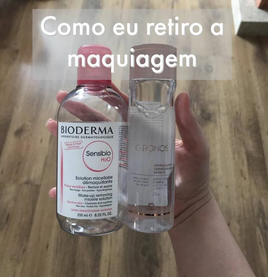 Fashion Produto pra retirar a maquiagem 