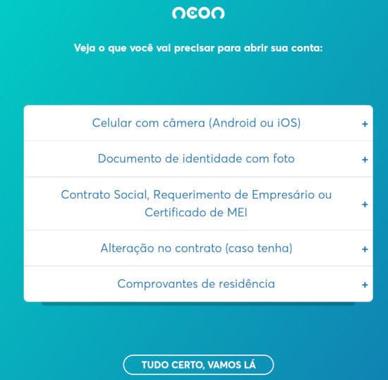 Moda Conta Digital PJ: grátis pelo app para MEI ou ME | Neon