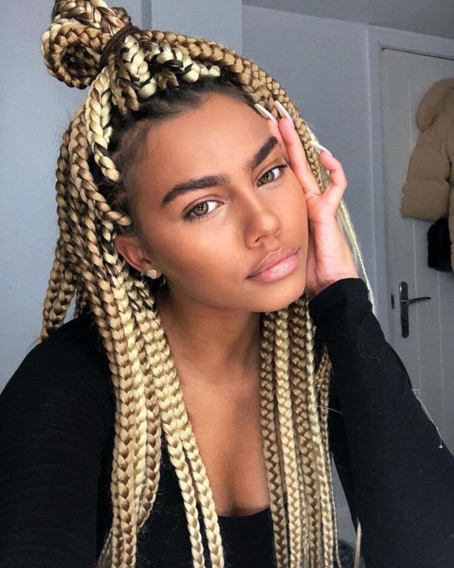 Moda Tranças box braids