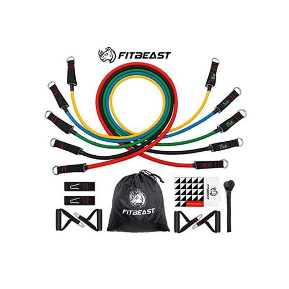 Producto FitBeast Conjunto de Bandas de Resistencia