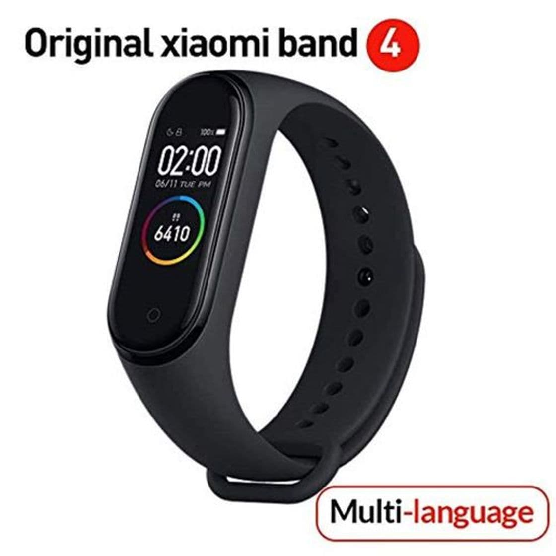 Electrónica Versión global Xiaomi Banda 4 inteligente Pantalla a color Pulsera Frecuencia cardíaca