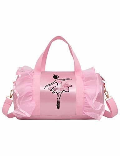 Producto besbomig Bolsas de Baile para niñas Bandolera Diseño de Princesa cilíndrico