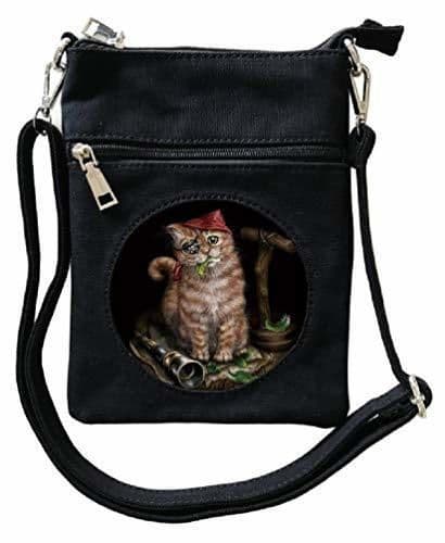 Producto Cat Mad Designs Linda Jones - Bolsa de lona para mujer