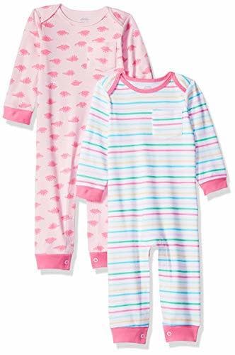 Moda Amazon Essentials - Pack de 2 peleles para niña