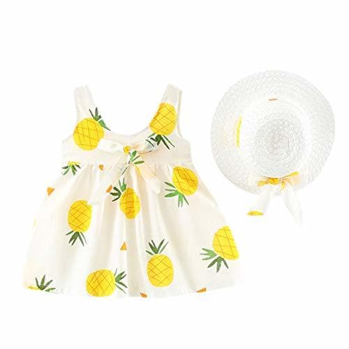 Producto Ropa Bebe Niña Verano Fossen - Conjuntos de Dos Piezas Princesa Vestido