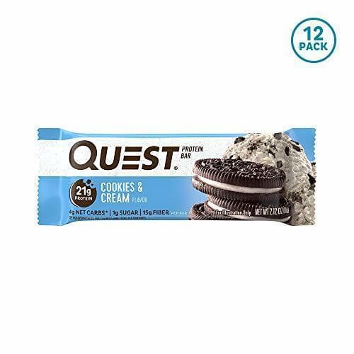 Beauty Quest Nutrition Quest Bars Cookies & Cream