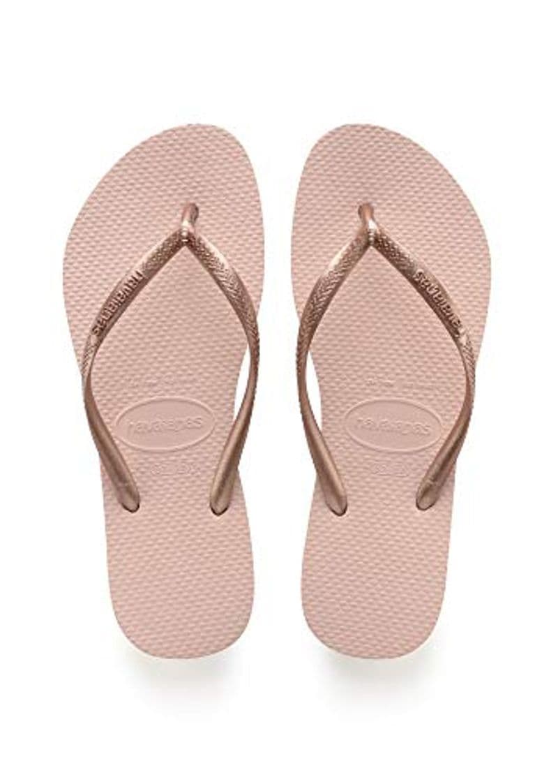 Place Havaianas Slim Chanclas Mujer, Rosa