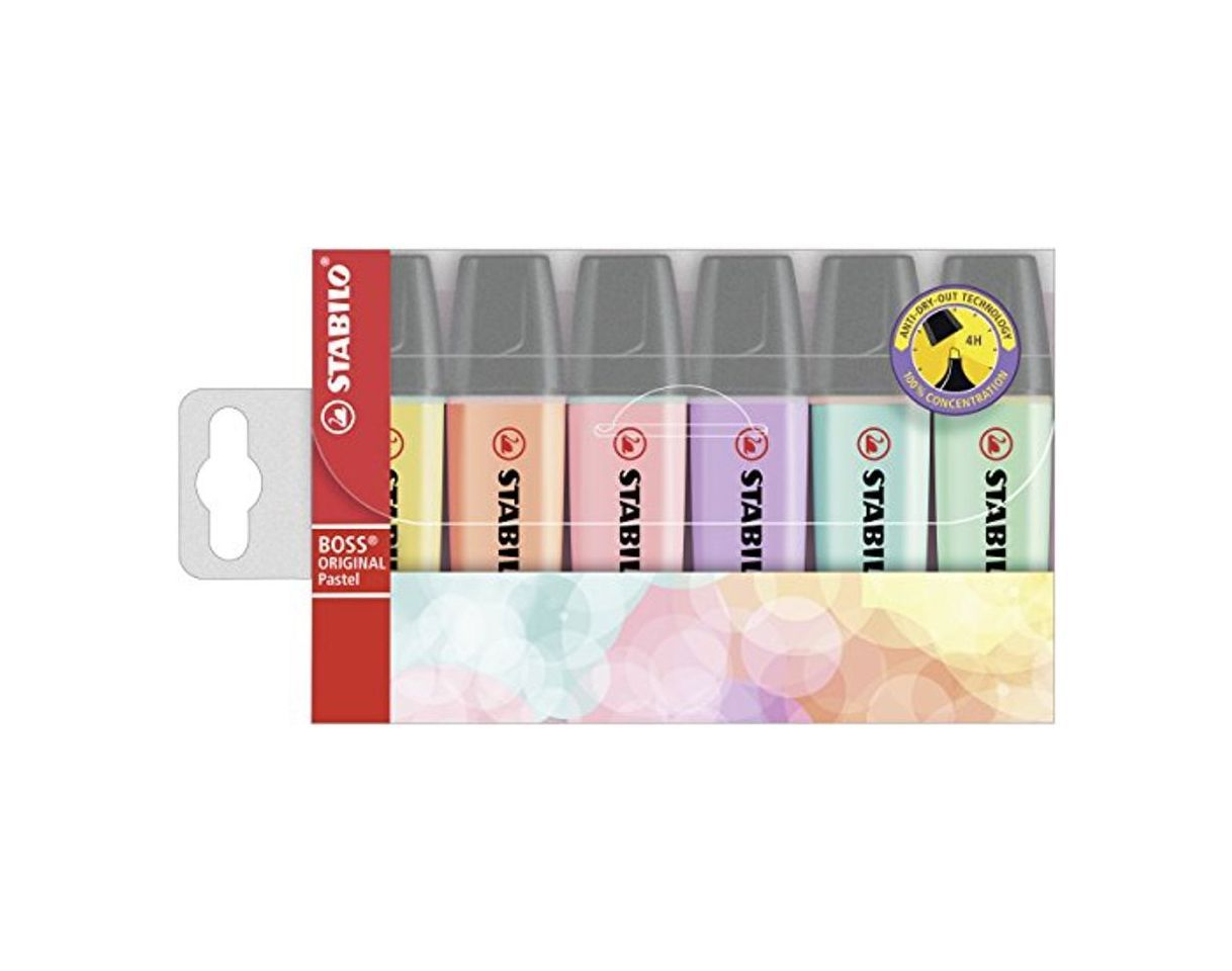 Product STABILO BOSS Original PASTEL - Marcador - Estuche 6 colores