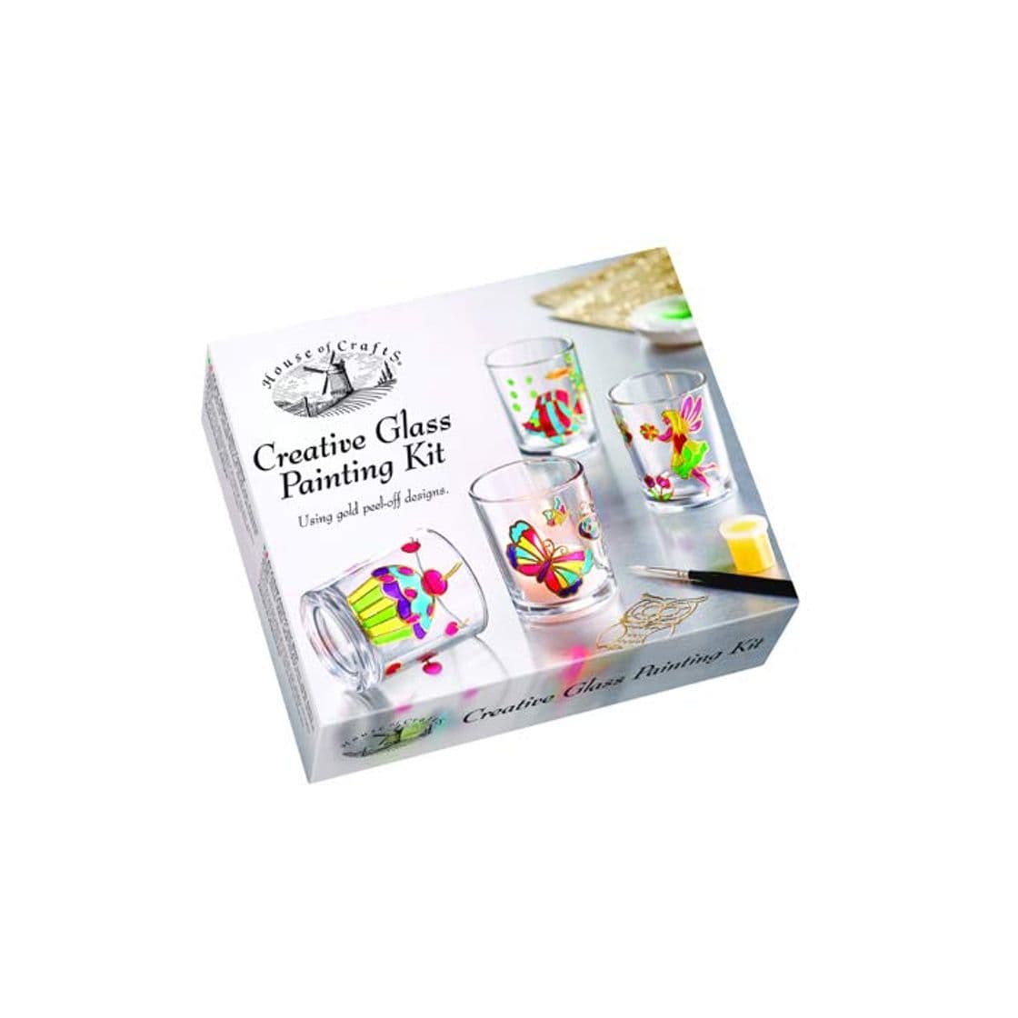 Product Kit De Pintura De Vidrio Creativo House Of Crafts