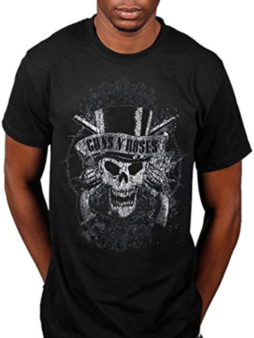 Product Oficial Guns N Roses Faded Skull T