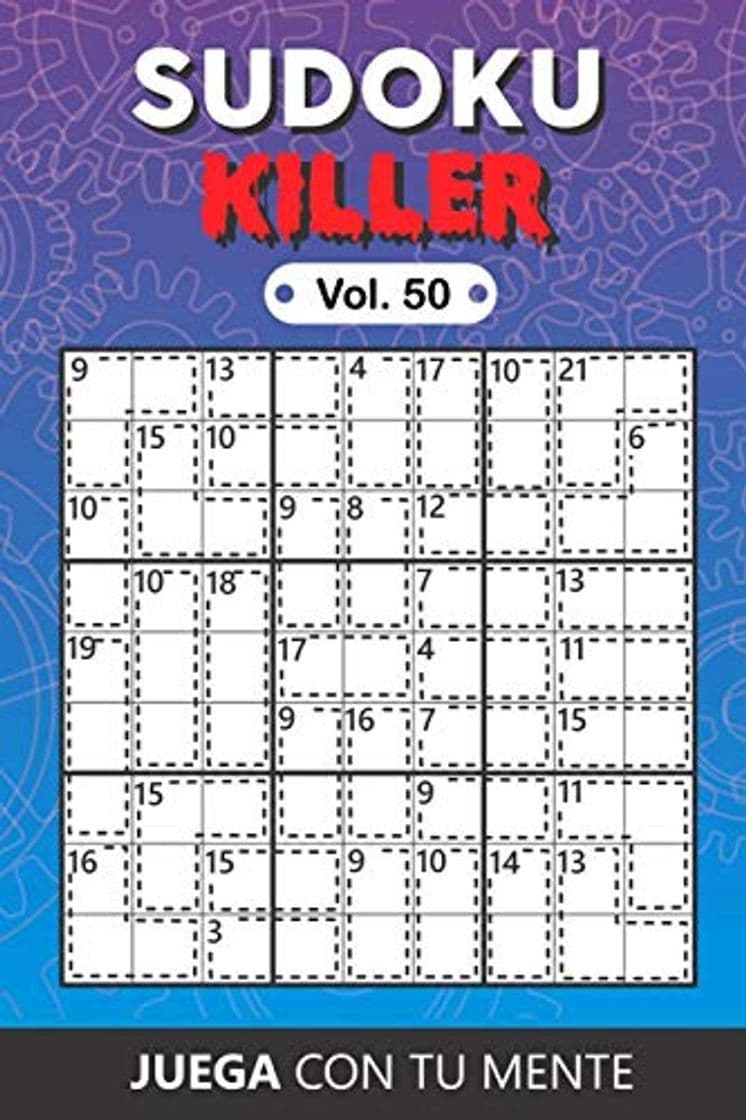 Product Juega con tu mente: SUDOKU KILLER Vol. 50: Colección de 100 diferentes