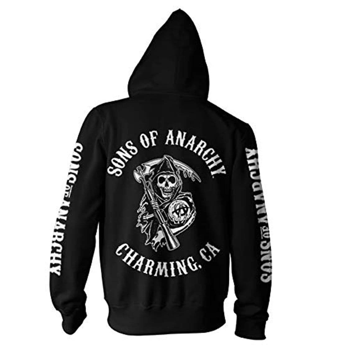 Product Sons of Anarchy SOA Full CA Backprint Zip Hood