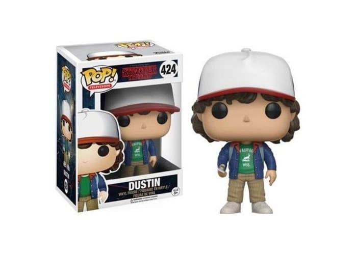 Juego Funko Pop!- Stranger Things Dustin Figura de Vinilo,, Estándar