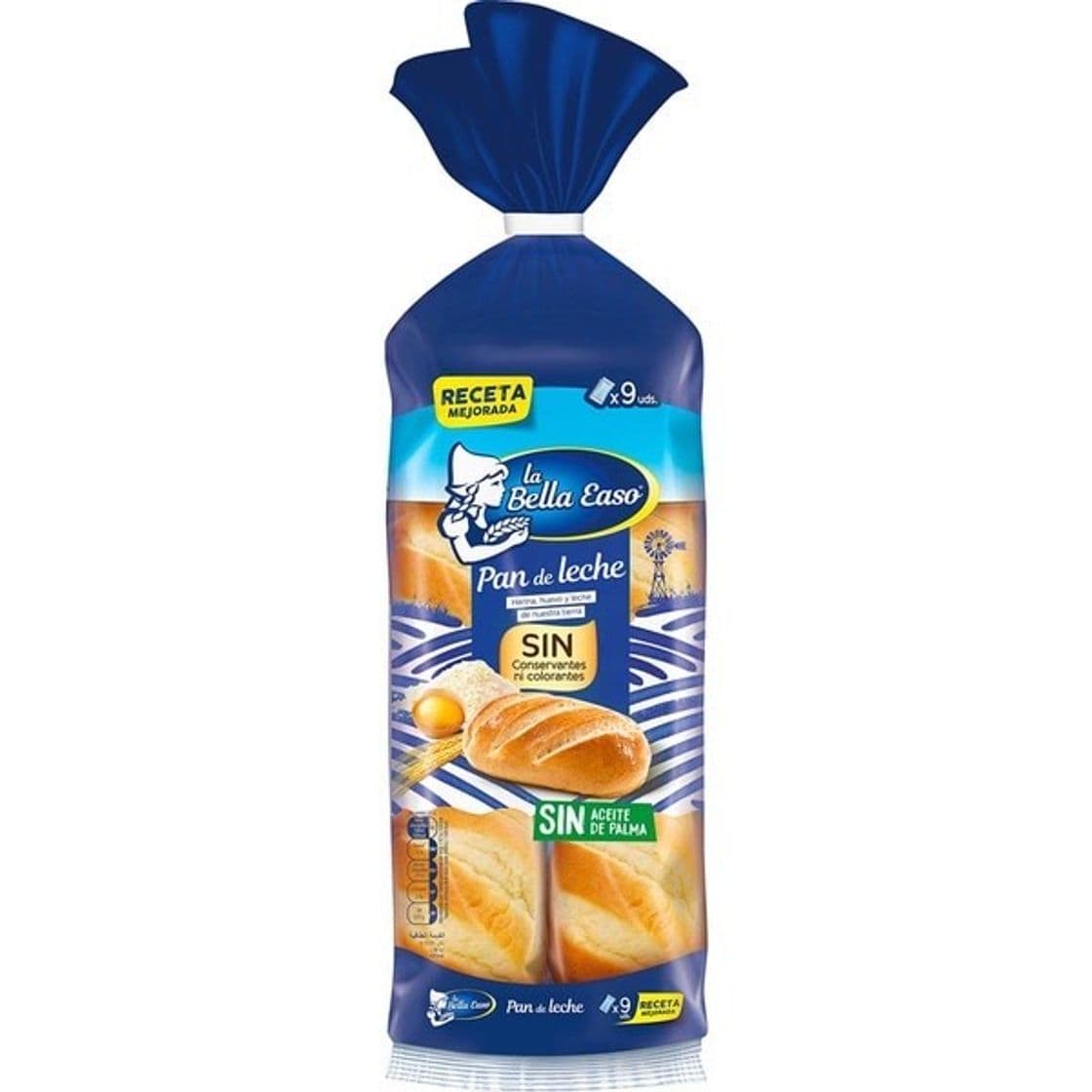 Moda Comprar pan de leche sin aceite de palma.