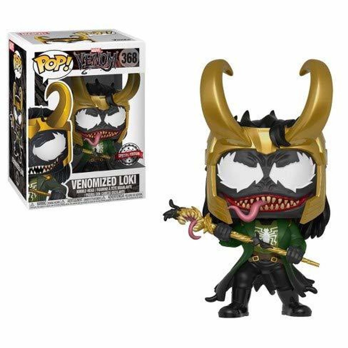 Game Funko Pop! Vinilo Venomized Loki Pop