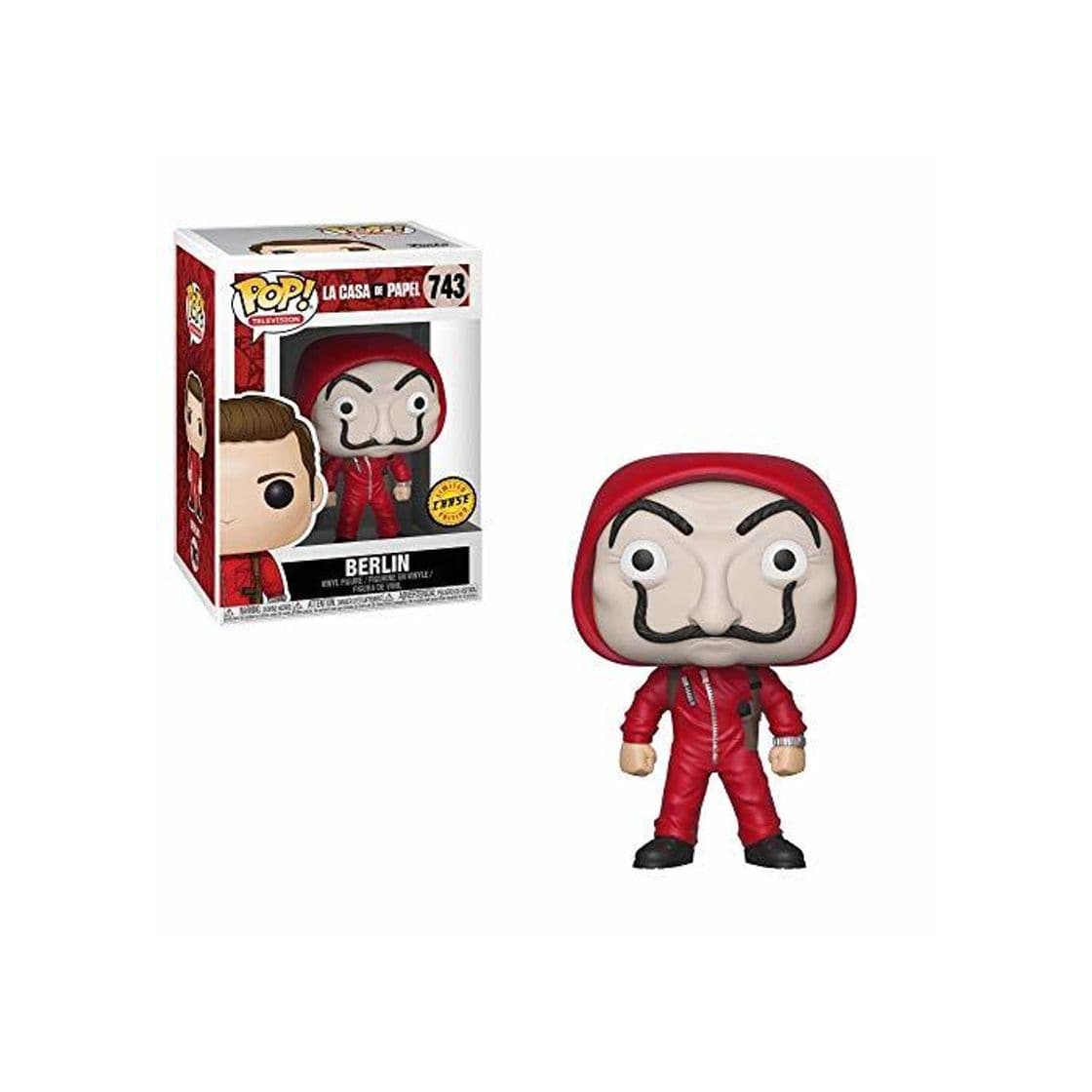 Juego Funko POP La Casa de Papel BERLIN with Mask Chase