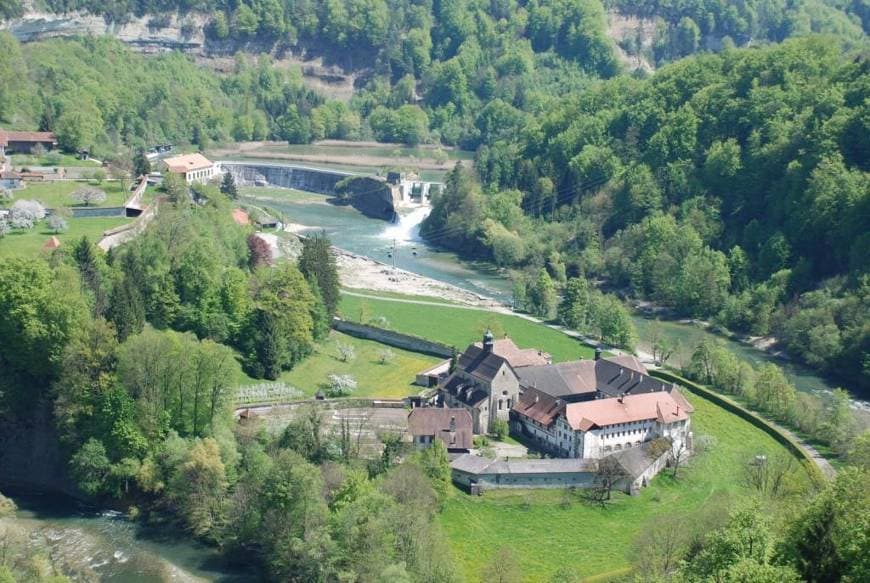 Place La Maigrauge Abbey