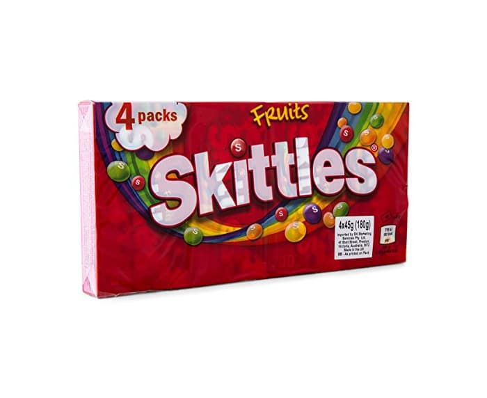 Product SKITTLES FRUIT FLAVOUR CHEWY CANDIES