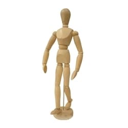 Moda Boneco Articulado Madeira 