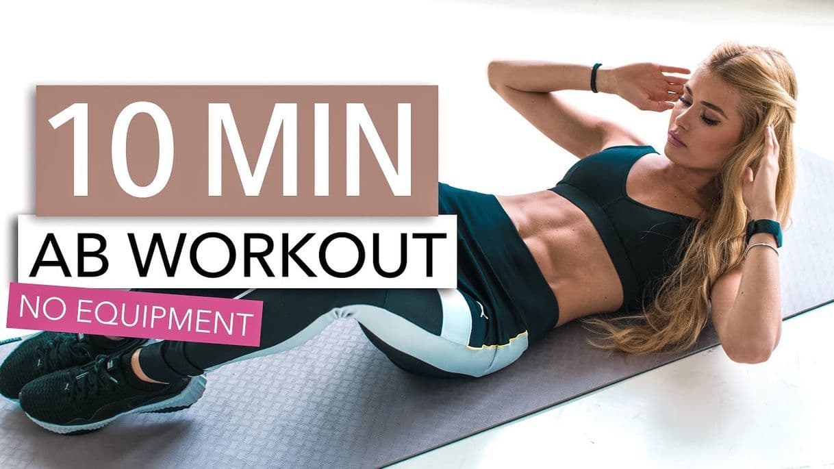 Fashion 10 MIN AB WORKOUT // No Equipment | Pamela Reif - YouTube