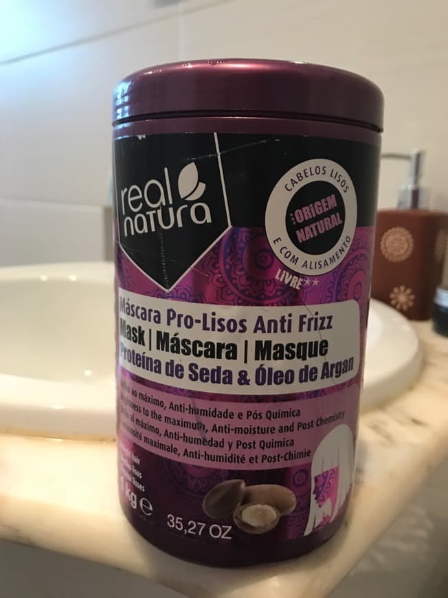 Product Real natura máscara intensiva lisos