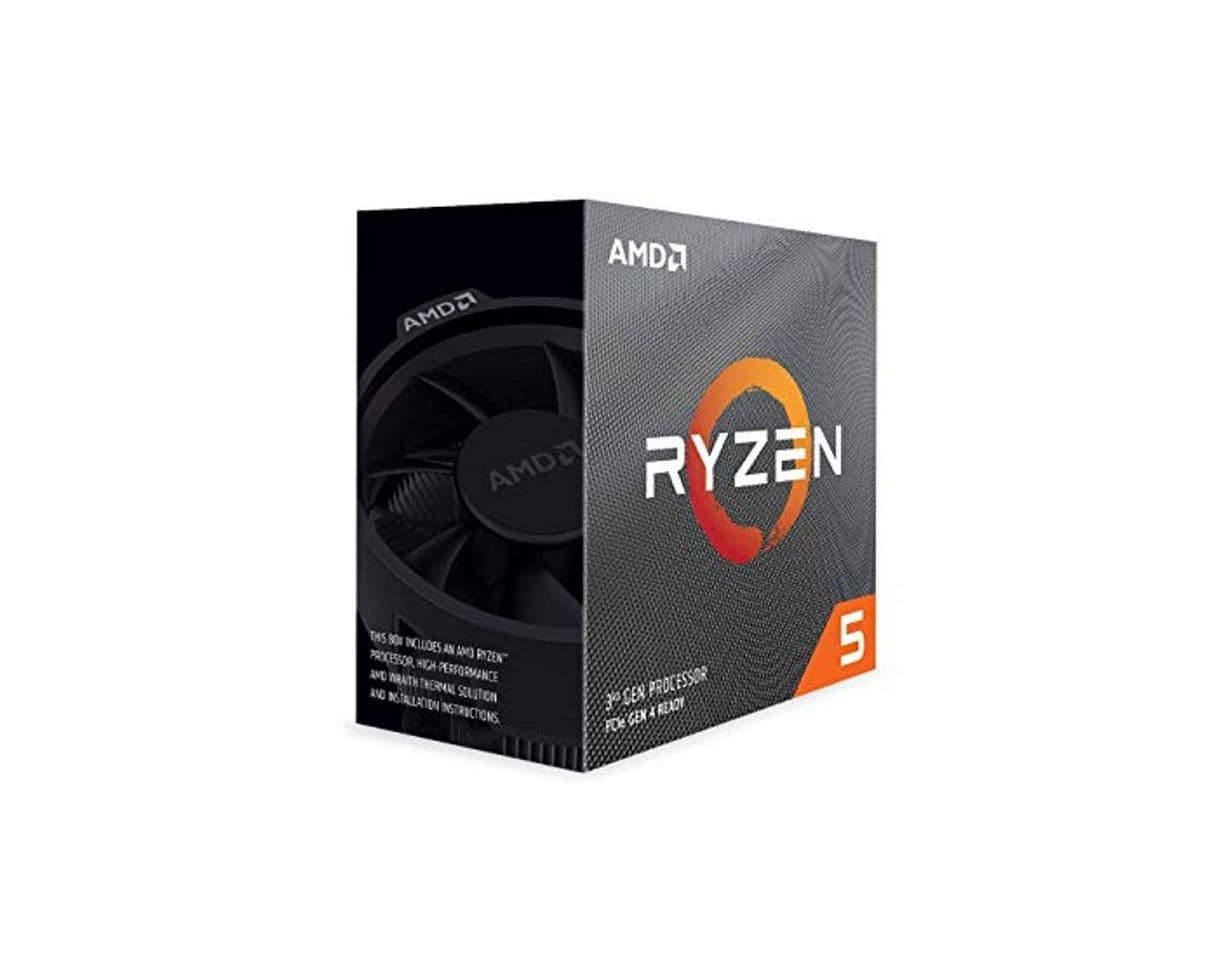 Electrónica AMD Ryzen 5 3600 - Procesador con disipador de calor Wraith Stealth