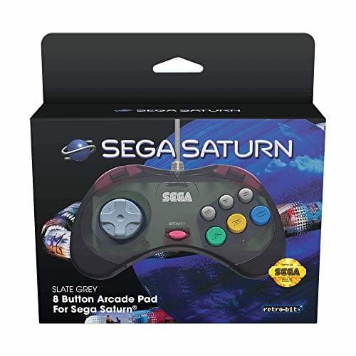 Product Retro-Bit Official SEGA Saturn Cool Pad [Importación inglesa]