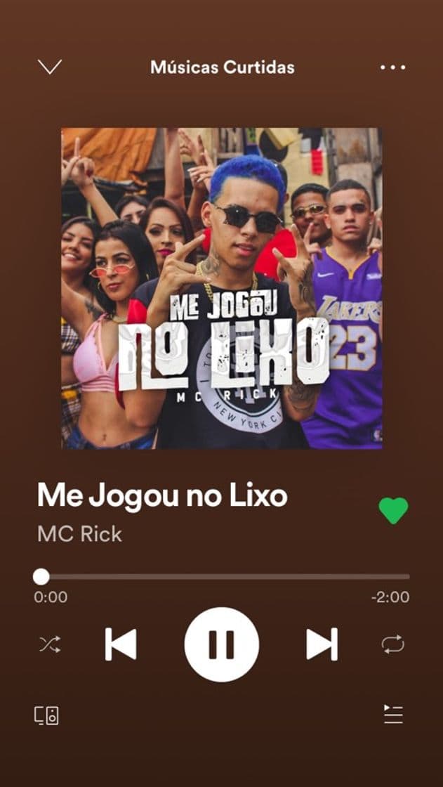 Canción Mc Rick • - Me jogou no lixo e a amiguinha reciclou 