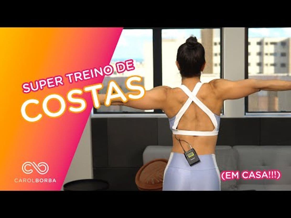 Moda Mega treino de COSTAS! - Carol Borba - YouTube