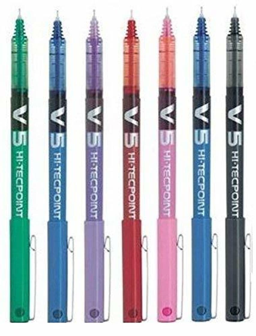 Producto Pack de 7 Bolígrafos Pilot BX V5 Varios Colores - Bolígrafo Extra