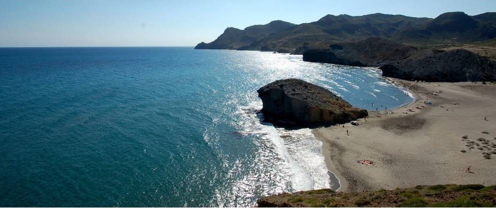 Lugar Playa de Mónsul. Almería 