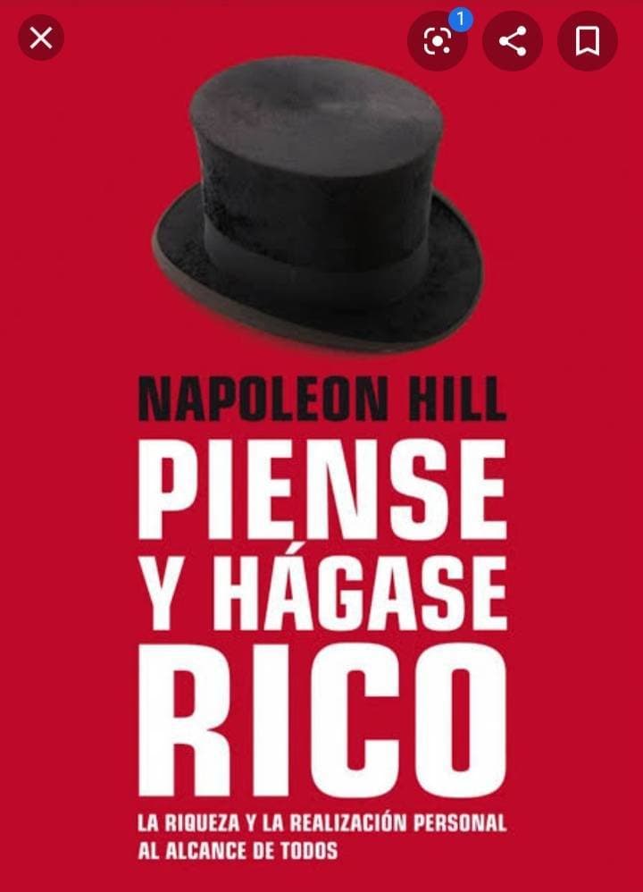 Libro piense y hagase rico