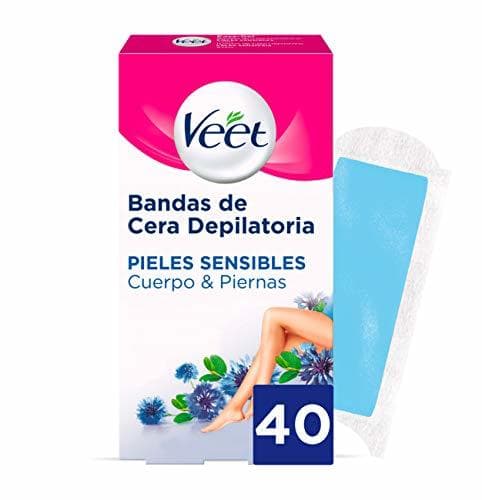 Beauty Veet Bandas de Cera Depilatoria -Easy Gelwax