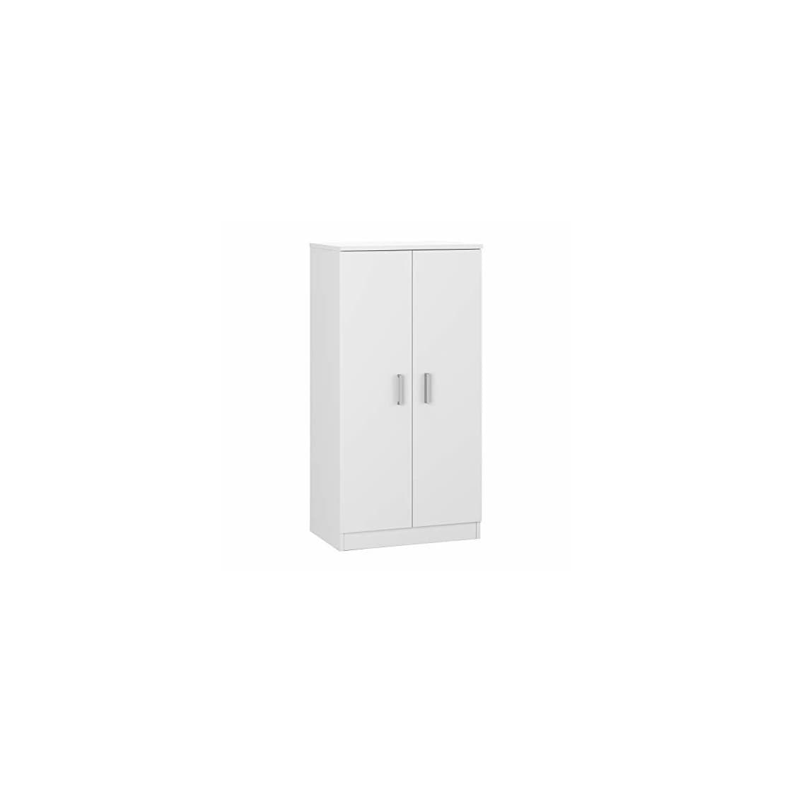 Producto Habitdesign 007813O - Zapatero Armario Basic, Mueble Auxiliar acabado en Blanco Brillo,