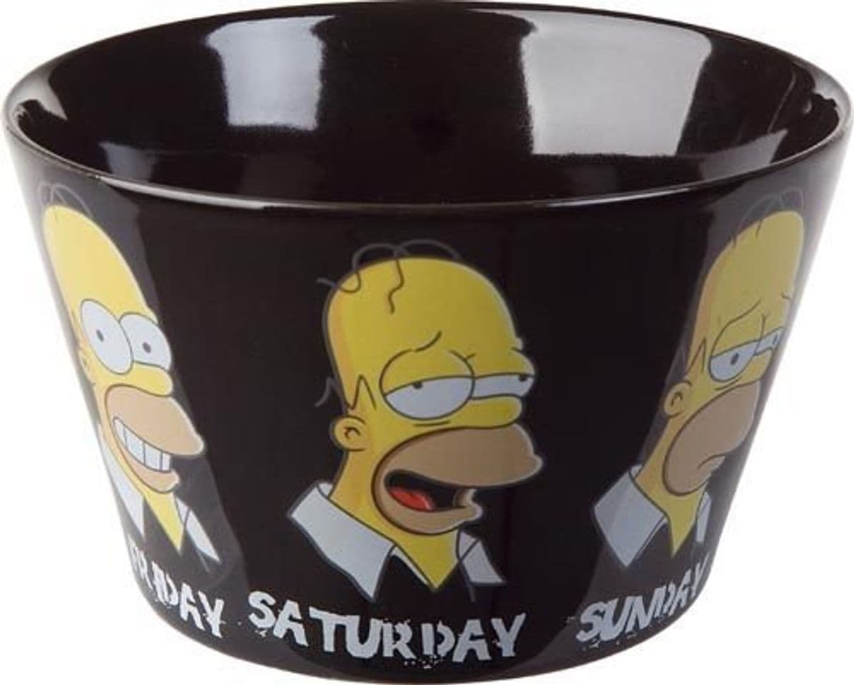 Home United Labels 0199416 Los Simpson - Cuenco con diseño de Homer y