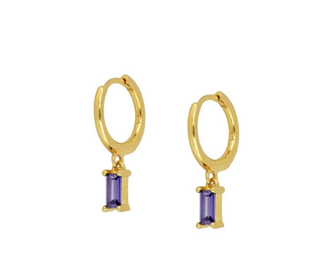 Moda PENDIENTES SIENA MINI HOOPS VIOLET