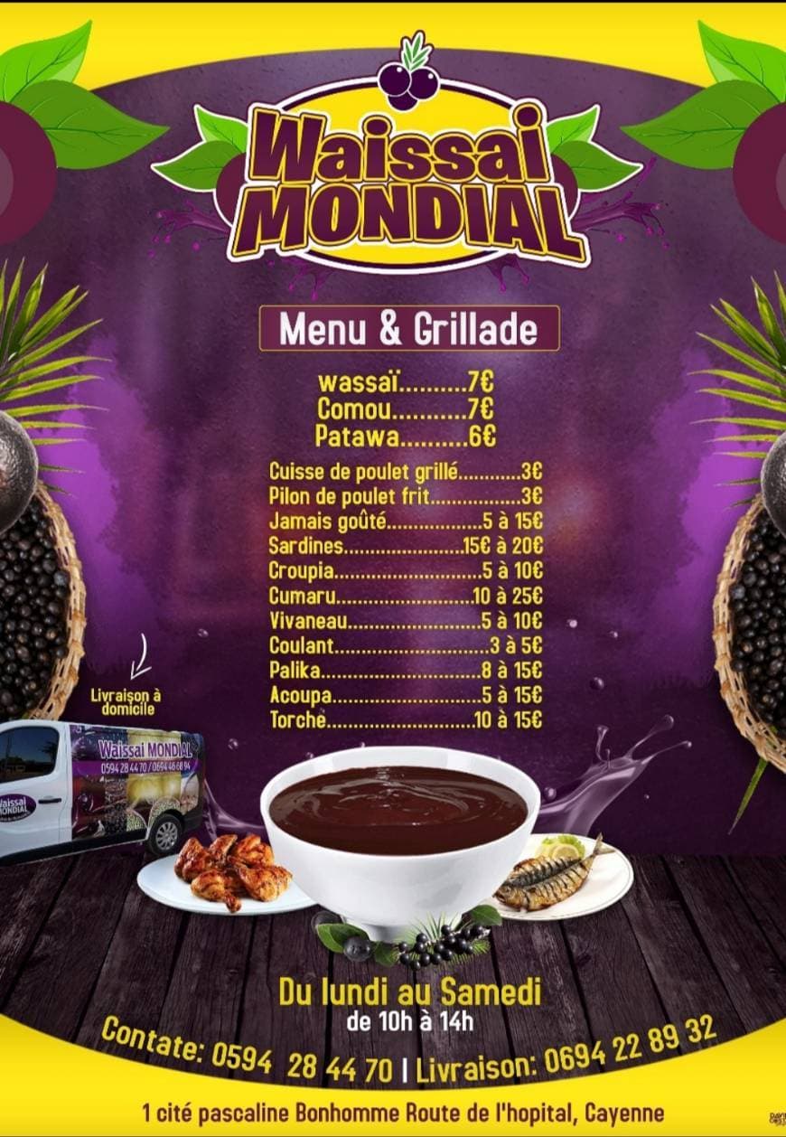 Restaurantes Waissai Mondial 🇧🇷🇨🇵Restaurante / Restaurant   🌴🥣🍗