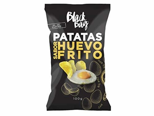 Product Black Bag Patatas Fritas Con Sabor A Huevo Frito Bag 100G