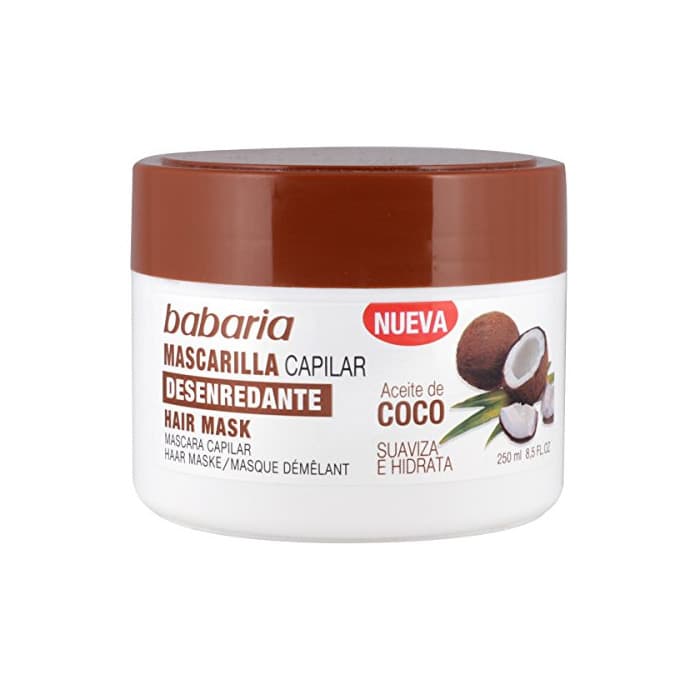 Beauty Babaria Aceite de Coco Mascarilla Capilar Desenredante