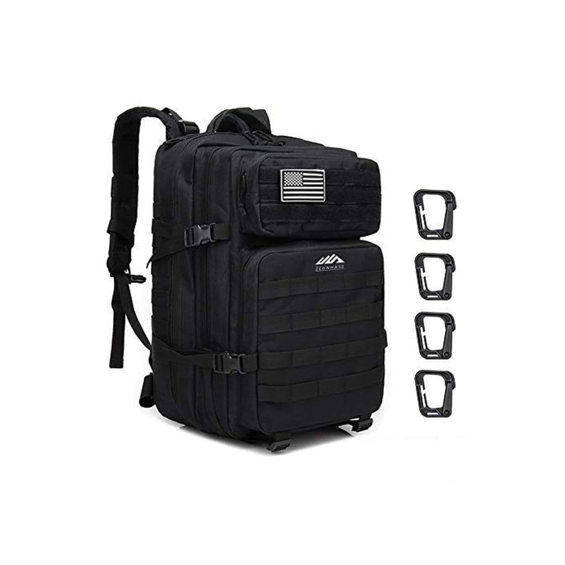 Producto ZEHNHASE Mochila Táctica Impermeable 45L Gran Capacidad Nylon 600D Múltiples Bolsillos para