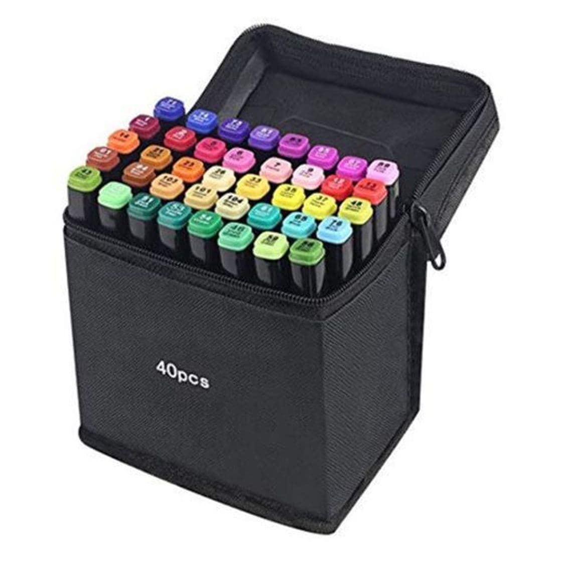 Producto 40 Colores Marker Pen Set Dibujo Rotulador Animación Boceto Marcadores Set con