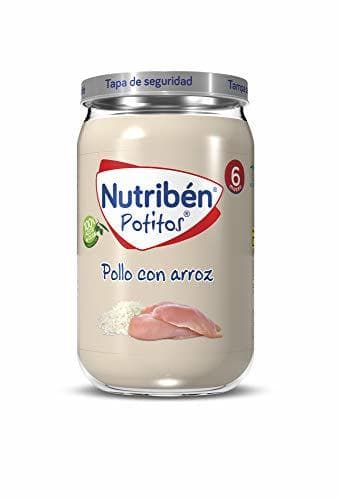 Producto Nutribén Potitos De Pollo Con Arroz Desde Los 6 Meses 235 g