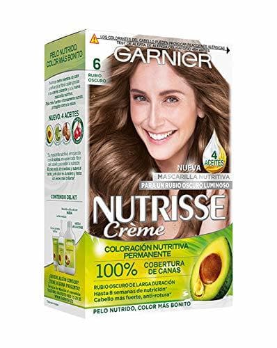 Product Garnier Nutrisse Creme coloración permanente con mascarilla nutritiva de cuatro aceites