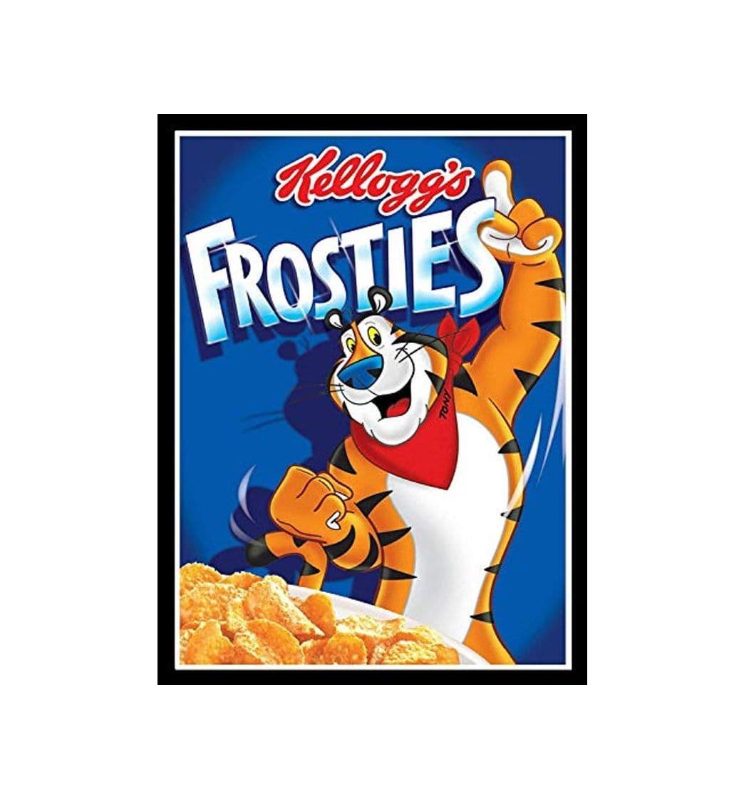 Product Supsum Kellogg's Frosties Retro-Mode-Wand-Dekor-Hauptkunst-Plakat anwendbar auf Garage Bar Restaurant