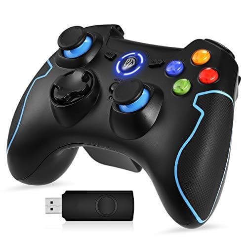 Electronic EasySMX Mando para PC, [Regalos para Padre] Mando Inalámbrico PS3 Gamepad Wireless