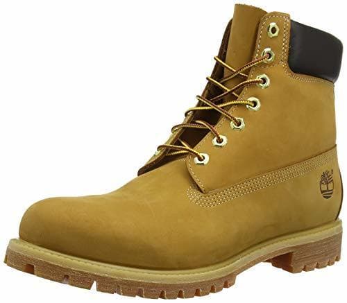 Moda Timberland 6 inch Premium Waterproof, Botas para Hombre, Amarillo