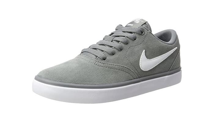 Product Nike SB Check Solar, Zapatillas de Skateboarding para Hombre, Gris