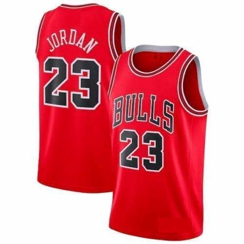 Producto A-lee Men 's Jersey toros Vintage campeón de la NBA, Michael Jordan