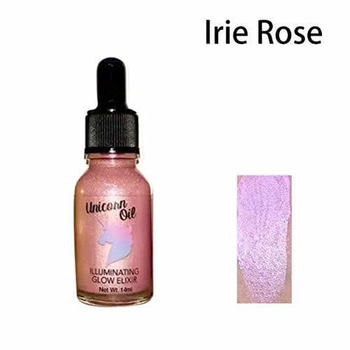 Product Mujeres sexy Unicornio único Iluminador Aceite Brillo Líquido Resaltador Brillo Iluminar Cara